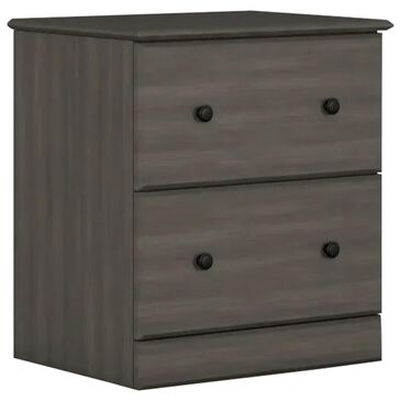 Lemoore Essential 2-Drawer Nightstand in Storm Grey, , large