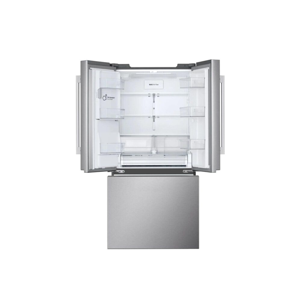 LG 24.5 Cu. Ft. 3-Door French Door Refrigerator in Stainless Steel, , large