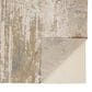 Feizy Aura 3567F 3"11" x 6" Beige and Gold Area Rug, , large