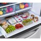 LG 26 Cu. Ft. Bottom-Freezer Refrigerator in Stainless Steel, , large