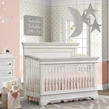 Eastern Shore Olivia 3 Piece Nursery Set in Brushed White, , large