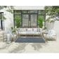 Nourison Twist Reversible 4" x 6" Blue Indoor/Outdoor Area Rug, , large