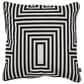 Eichholtz Kelly S Stationary Sofa with Pillows in Boucle Black, Black and White, , large