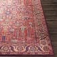 Surya Iris Burnt Orange, Dark Blue, Yellow, Light Pink, Oatmeal and Olive 2"7" x 7"7" Runner, , large