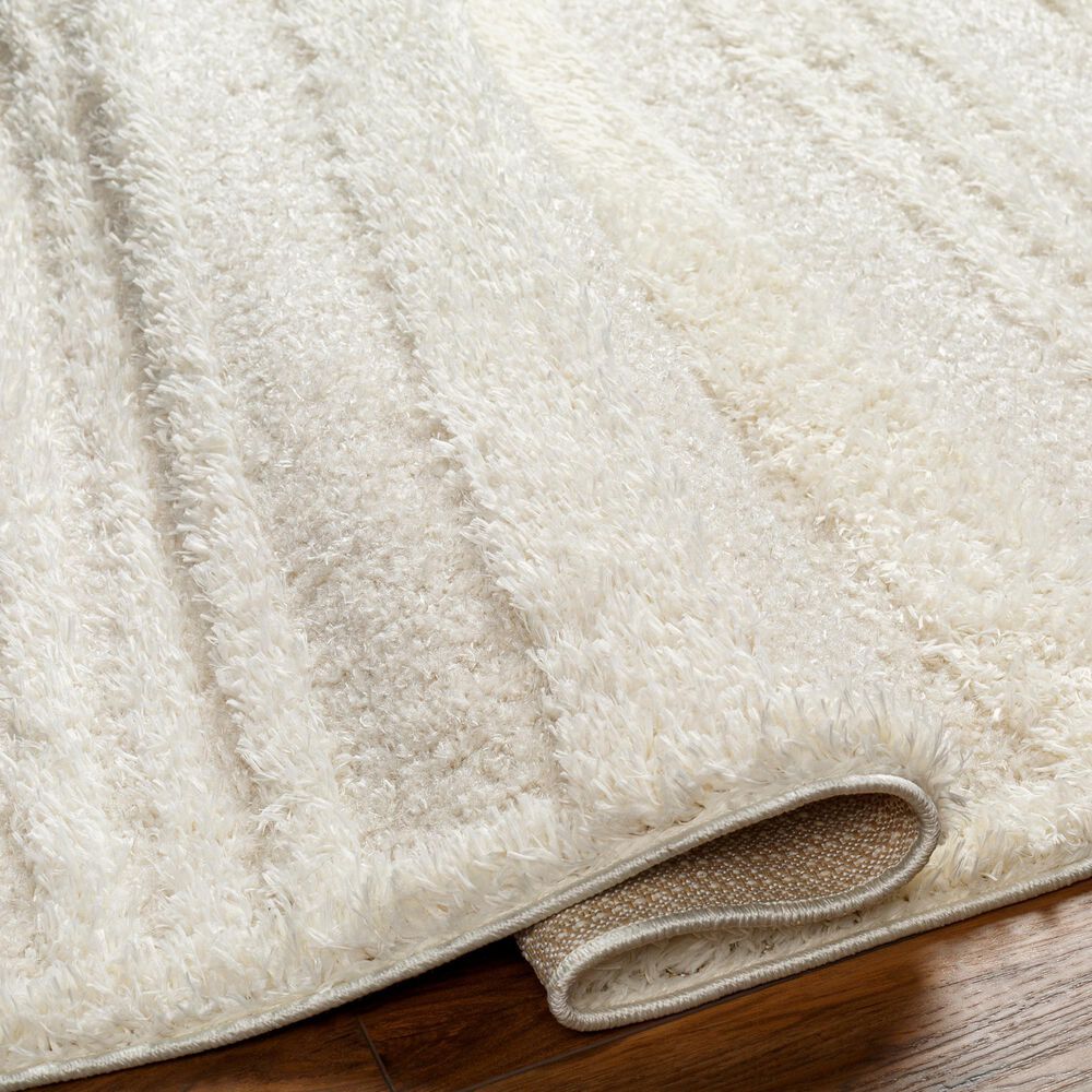 Surya Rodos RDO2318 5&#39;3&quot; x 7&#39; Beige and White Area Rug, , large