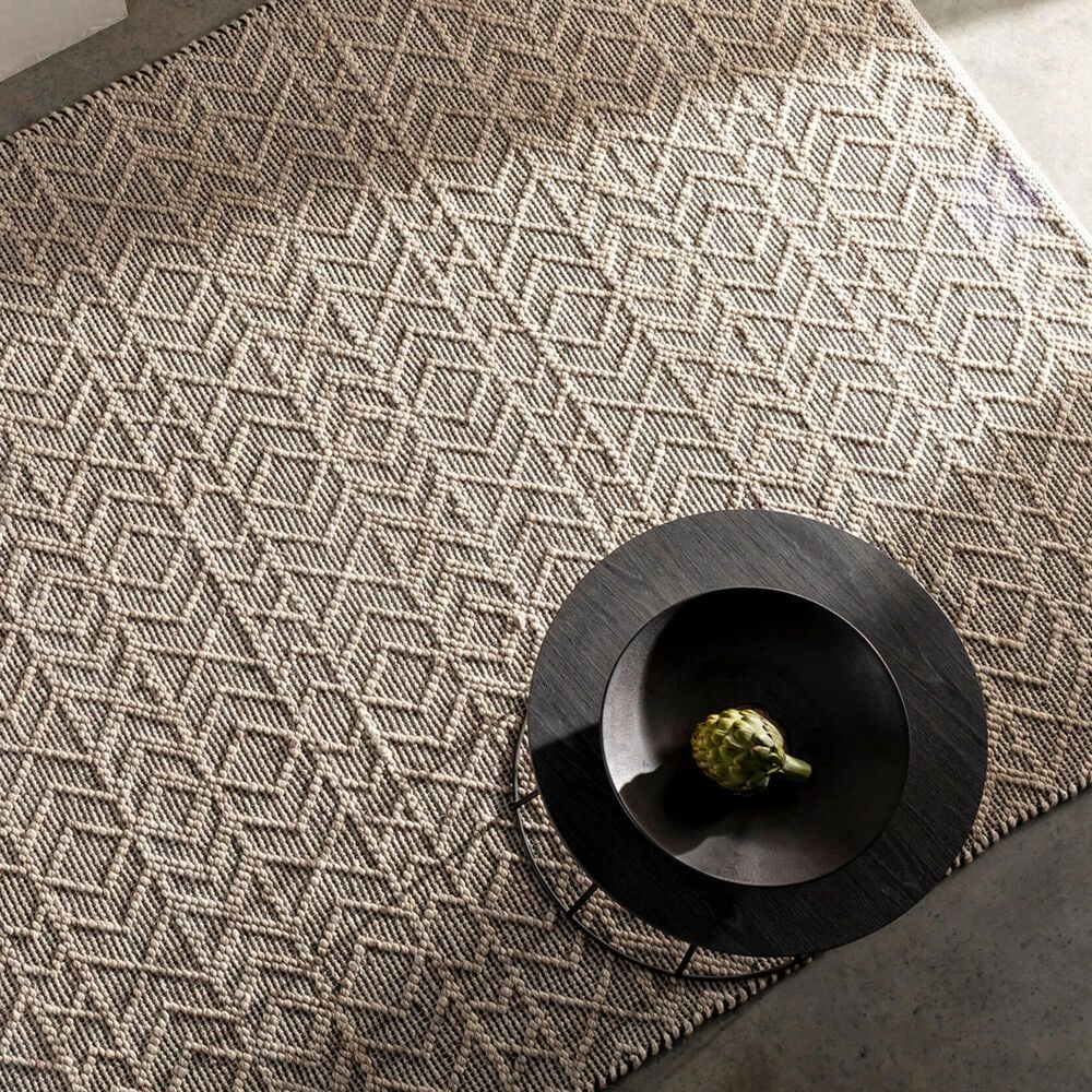 Surya Ingrid Black, Light Gray and Gray 6&#39; x 9&#39; Area Rug, , large