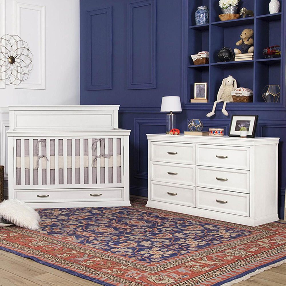 Franklin & Ben Langford 2 Piece Nursery Set in Warm White, , large
