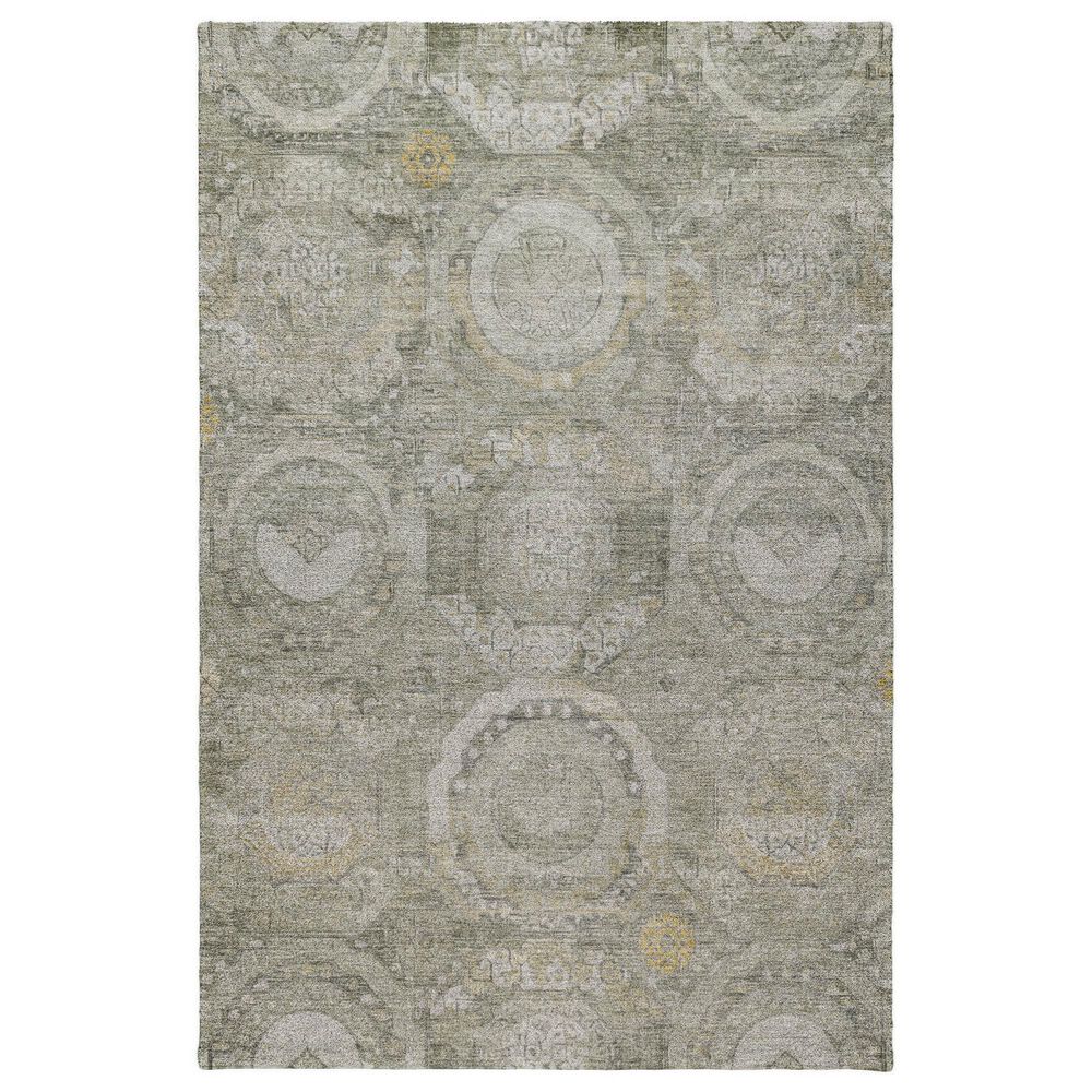 Dalyn Rug Company Tabrook TB14 Pewter 9" x 12" Area Rug, , large
