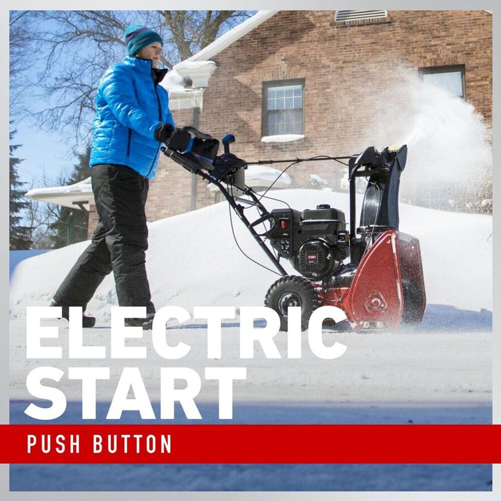 Toro 24&quot; Electric Start Single-Stage Snow Blower, , large