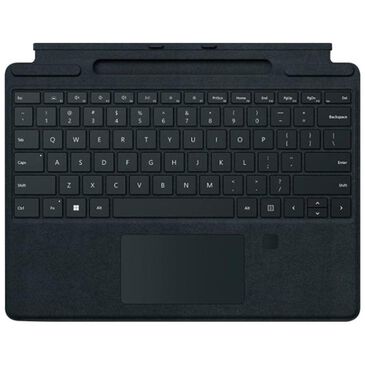 Microsoft Surface Pro Signature Keyboard with Fingerprint Reader - Black, , large