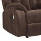 Ashley Observation Power Rocker Recliner in Chocolate, , large