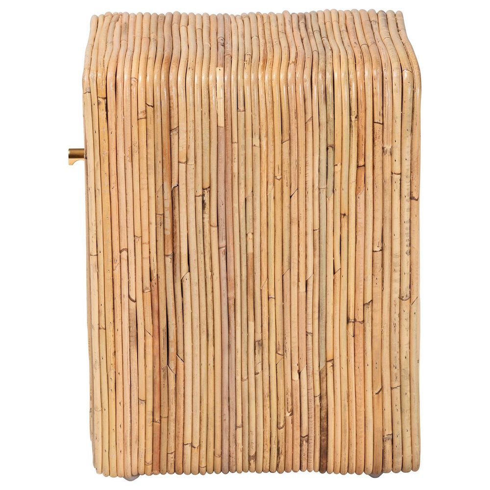 Baxton Studio Rosina 1-Drawer Nightstand in Natural, , large