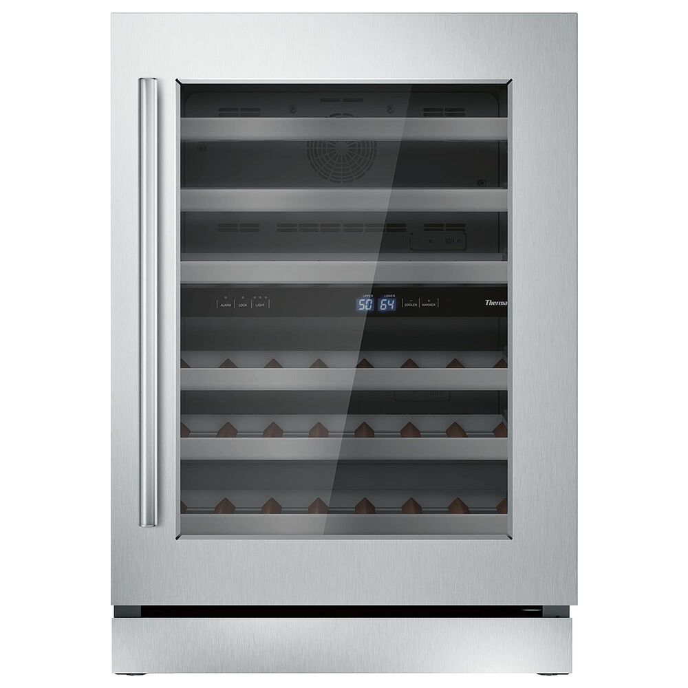 Thermador 24" Under-Counter Wine Reserve with Glass Door in Stainless Steel, , large