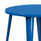Flash Furniture 30" Round Table in Blue, , large