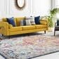 Surya Harput HAP-1000 7"10" x 10"3" Saffron and Gray Area Rug, , large
