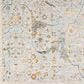 Surya Reina Denim, Light Gray, Cream, Tan, Mustard, Olive and Rust 6"7" Round Area Rug, , large