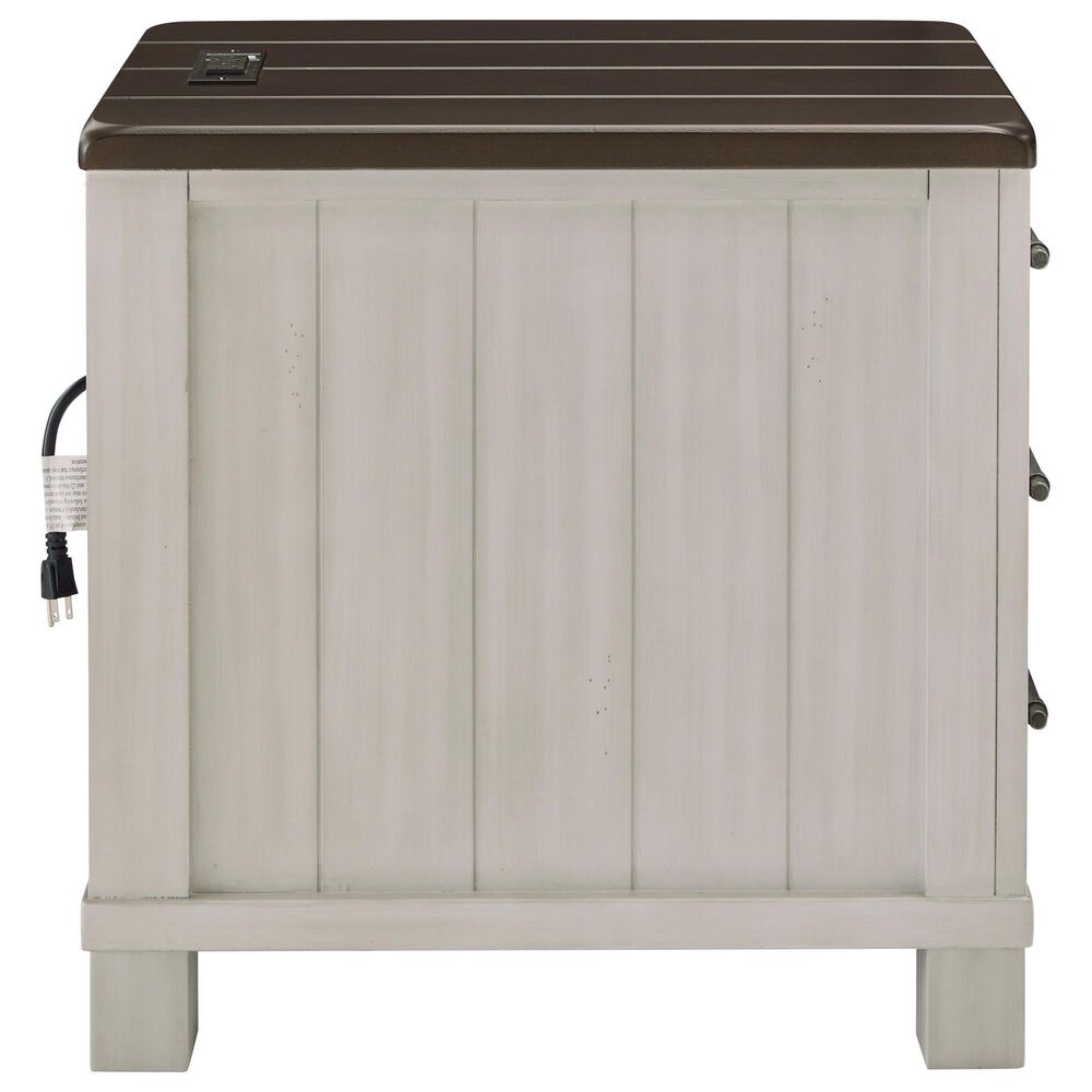 Ashley Darborn Chairside End Table in Gray and Brown, , large