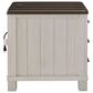 Ashley Darborn Chairside End Table in Gray and Brown, , large