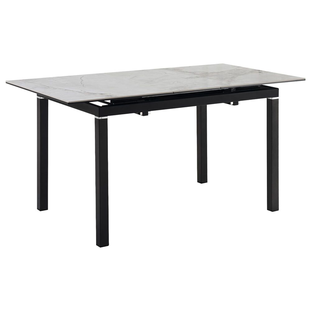 Blue River Giana Extendable Dining Table in Black and Carmen Grey - Table Only, , large