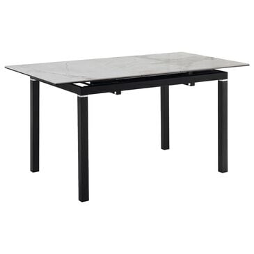 Blue River Giana Extendable Dining Table in Black and Carmen Grey - Table Only, , large