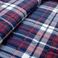 Triangle Home Fashions Grayson Farmhouse 3-Piece Full/Queen Quilt Set in Navy and Red, , large