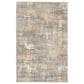 Nourison Rush CK951 2"2" x 3"9" Grey and Beige Area Rug, , large