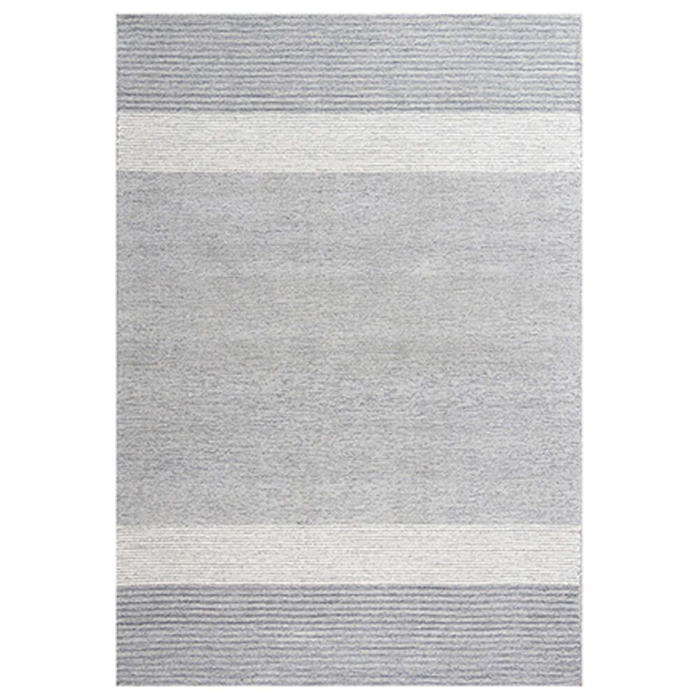 RIZZY Taylor TAY885 7"9" x 9"9" Gray Area Rug, , large