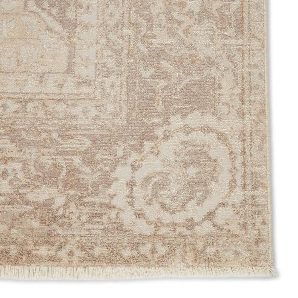 Jaipur Vienne Lourdes 2&#39;6&quot; x 8&#39; Simply Brown Runner, , large