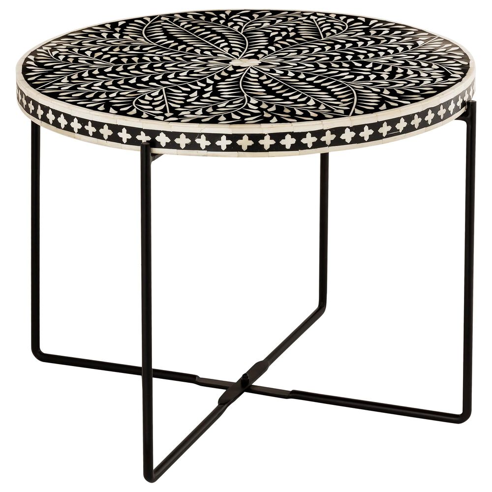 Tov Furniture Regina Coffee Table in Black, White, , large