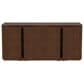 Canadel Modern 4-Door Buffet in Cognac Washed, , large