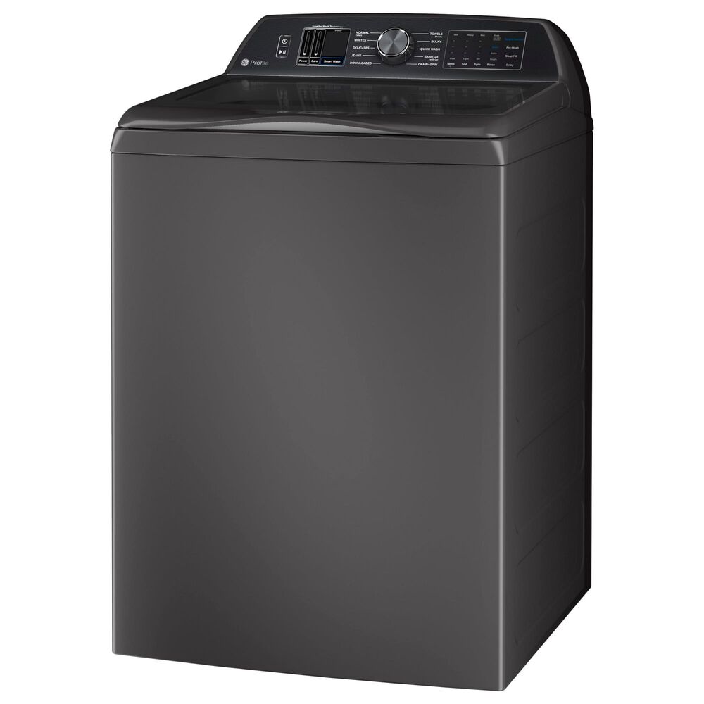 GE Profile 5.4 Cu. Ft. Top Load Washer with Impeller in Diamond Gray, , large