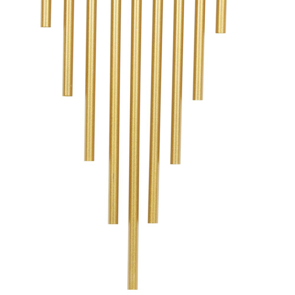 CosmoLiving by Cosmopolitan 27&quot; x 39&quot; Wall Mirror in Polished Gold, , large