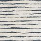 Safavieh Venus Shag VNS603B 2"7" Square Ivory and Dark Grey Area Rug, , large