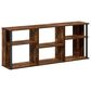 HOMLUX 58" TV Stand in Amber Pine and Black, , large
