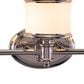 Vaxcel Carlisle 2-Light Bathroom Vanity in Chrome, , large
