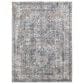 Amer Rugs Vermont 2"7" x 8" Gray and Ivory Runner, , large