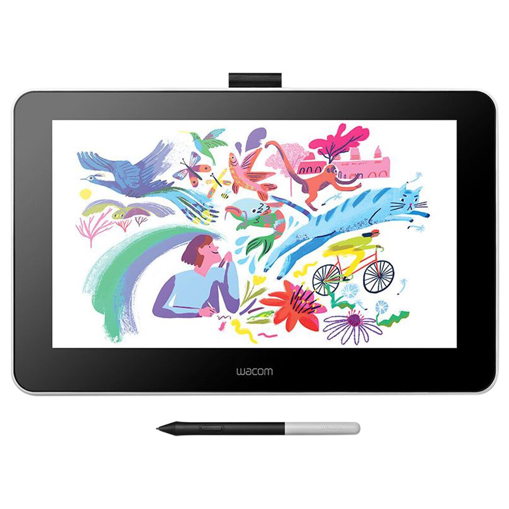 Wacom 13" One Creative Pen Display In Flint White | Nebraska Furniture Mart