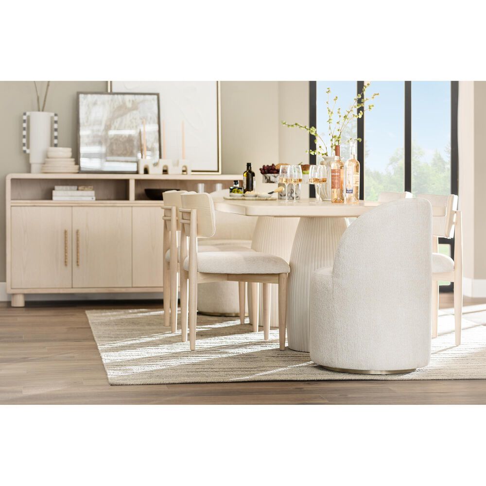 Urban Home Zinnia 4-Door Sideboard in White Sand, , large