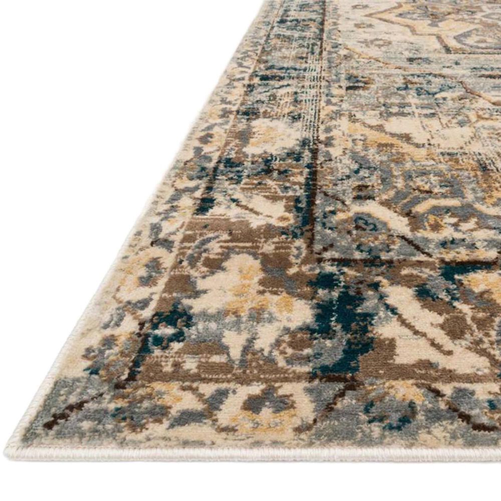 Loloi II Isadora ISA-02 8&#39; x 10&#39; Oatmeal and Bark Area Rug, , large