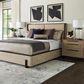 Lexington Furniture Zanzibar Barcelona King Upholstered Bed in Deep Espresso, , large