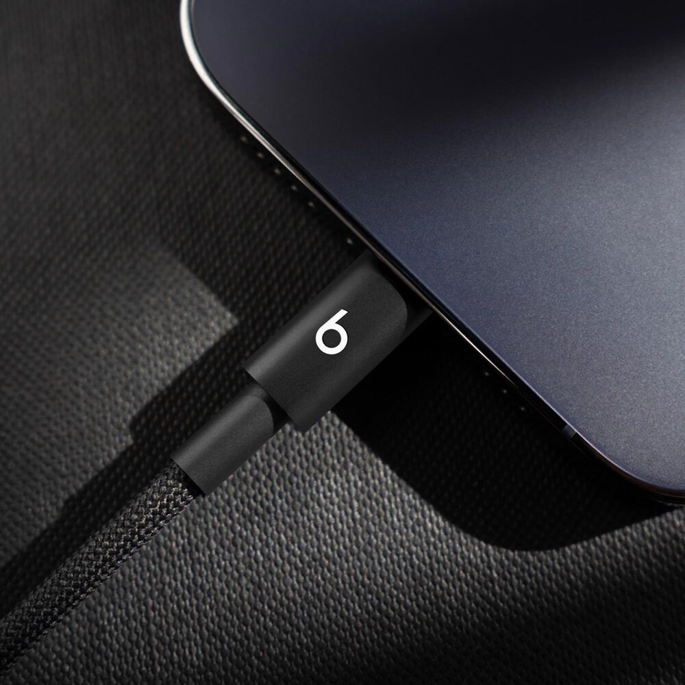 Beats 1.5-Meter USB-C to Lightning Woven Cable in Bolt Black, , large