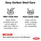 Green Pan Obsidian 10" Open Frypan with Silicone Sleeve in Black, , large