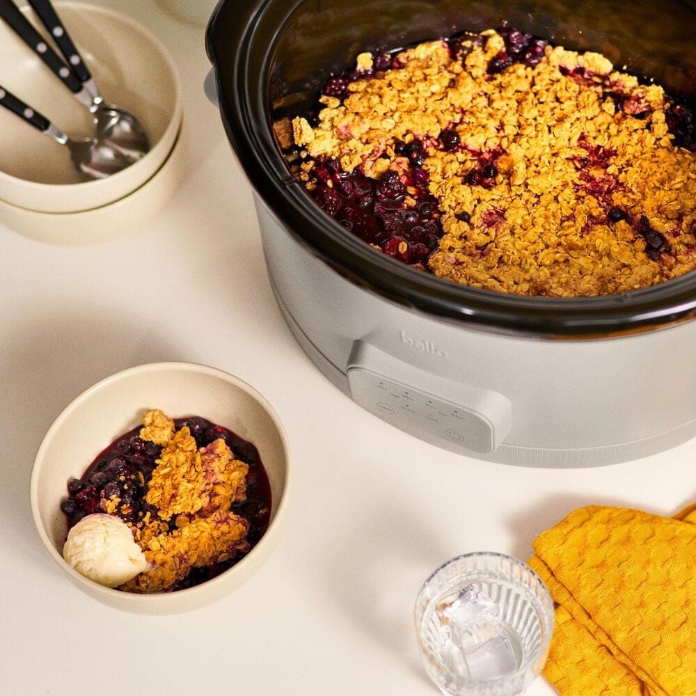 Bella 6-Quart Programmable Slow Cooker in Oatmilk, , large