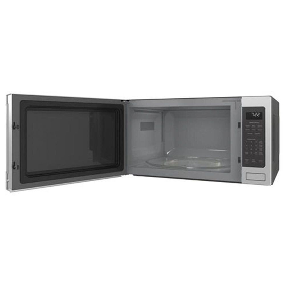 GE Profile 2.2 Cu. Ft. Countertop Sensor Microwave Oven in Stainless Steel, , large