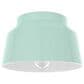 Hunter Cranbrook 1-Light Flush Mount in Mint, , large