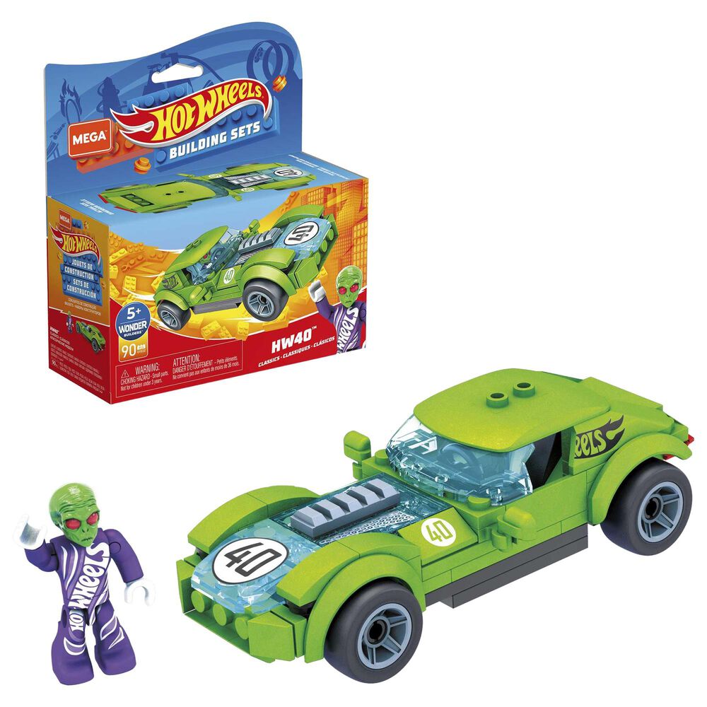 Mega Construx Hot Wheels HW40 Building Set, , large
