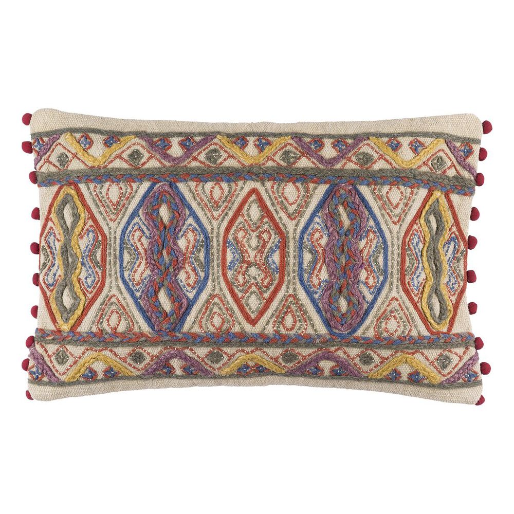 Surya Inc Marrakech 22" x 14" Polyester Fill Pillow in Multicolor, , large