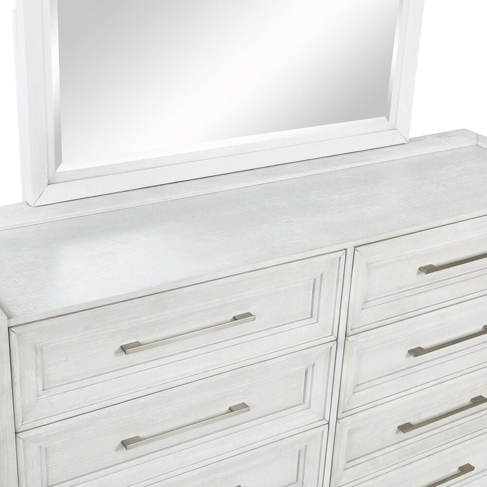 Sasha Lee 4-Piece King Storage Bedroom Set in Brushed White, , large