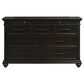 Mayberry Hill Slater King Storage Bed with Dresser and Nightstand in Black, , large