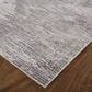 Feizy Lennon 5" x 8" Gray Area Rug, , large